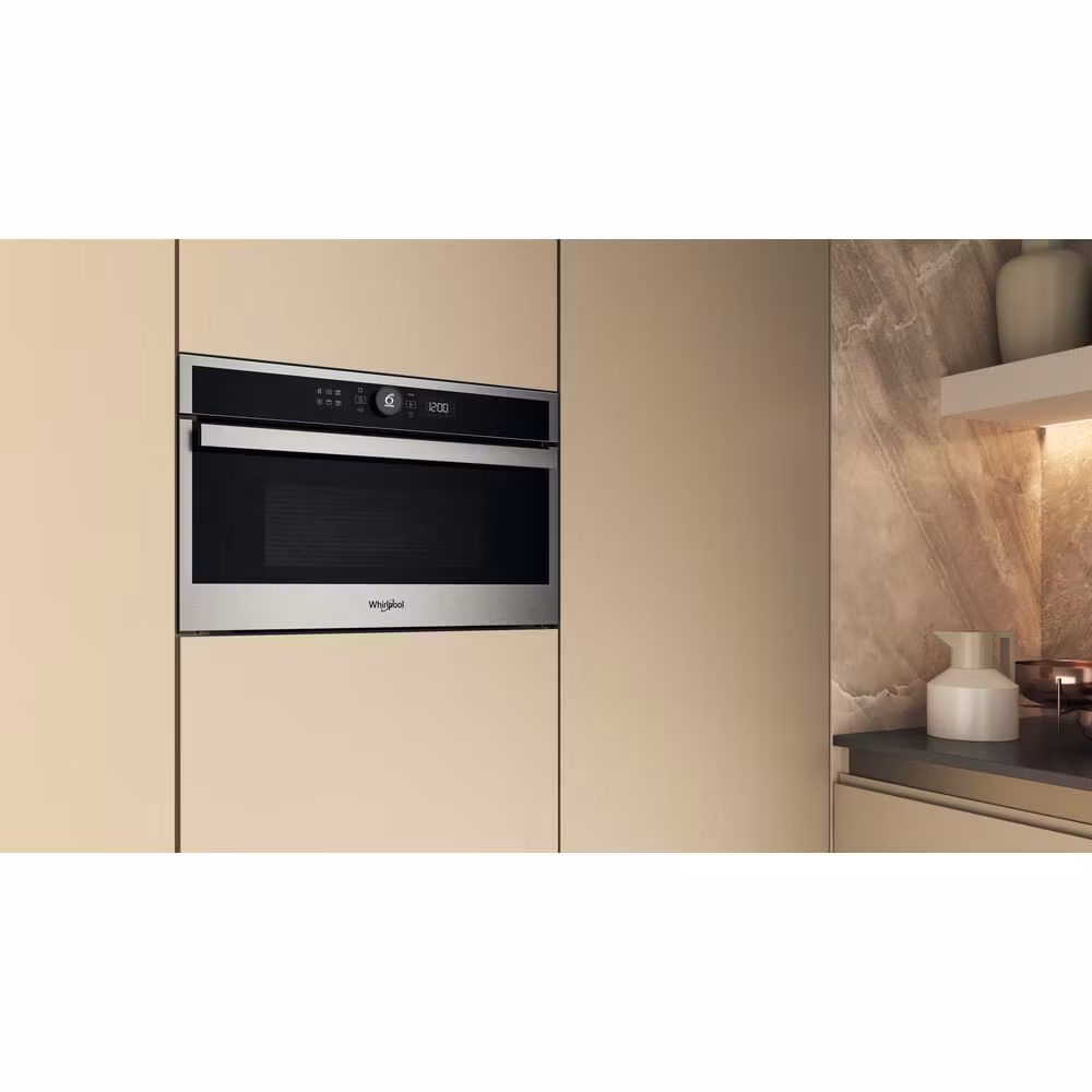 Whirlpool WMD44MX Rostfritt stål Grillmikrovågsugn Inbyggd 31 L 1000 W