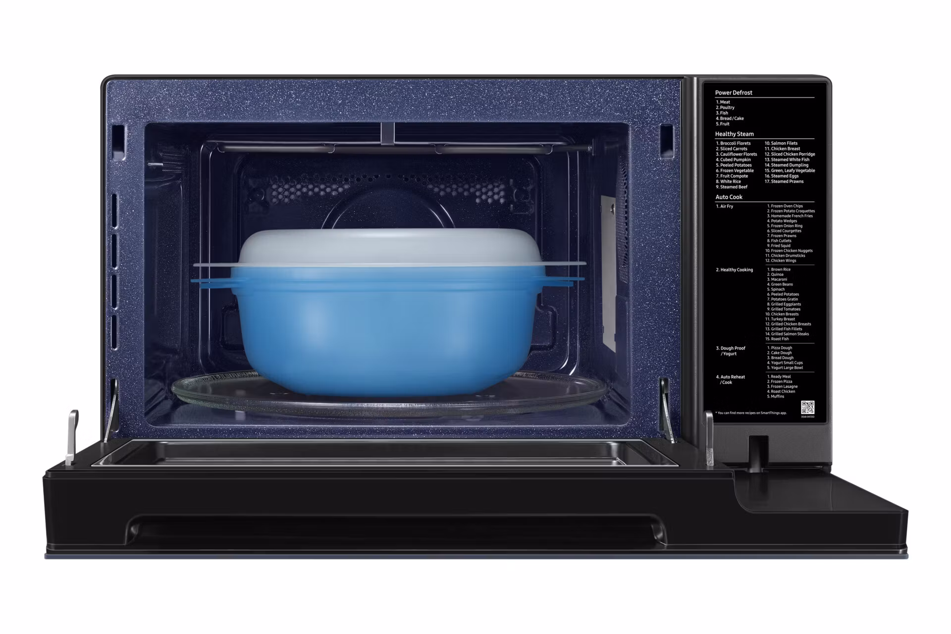 Samsung MC32DB7746KD marinblå kombinationsmikrovågsugn för bänkyta 32 L 900 W