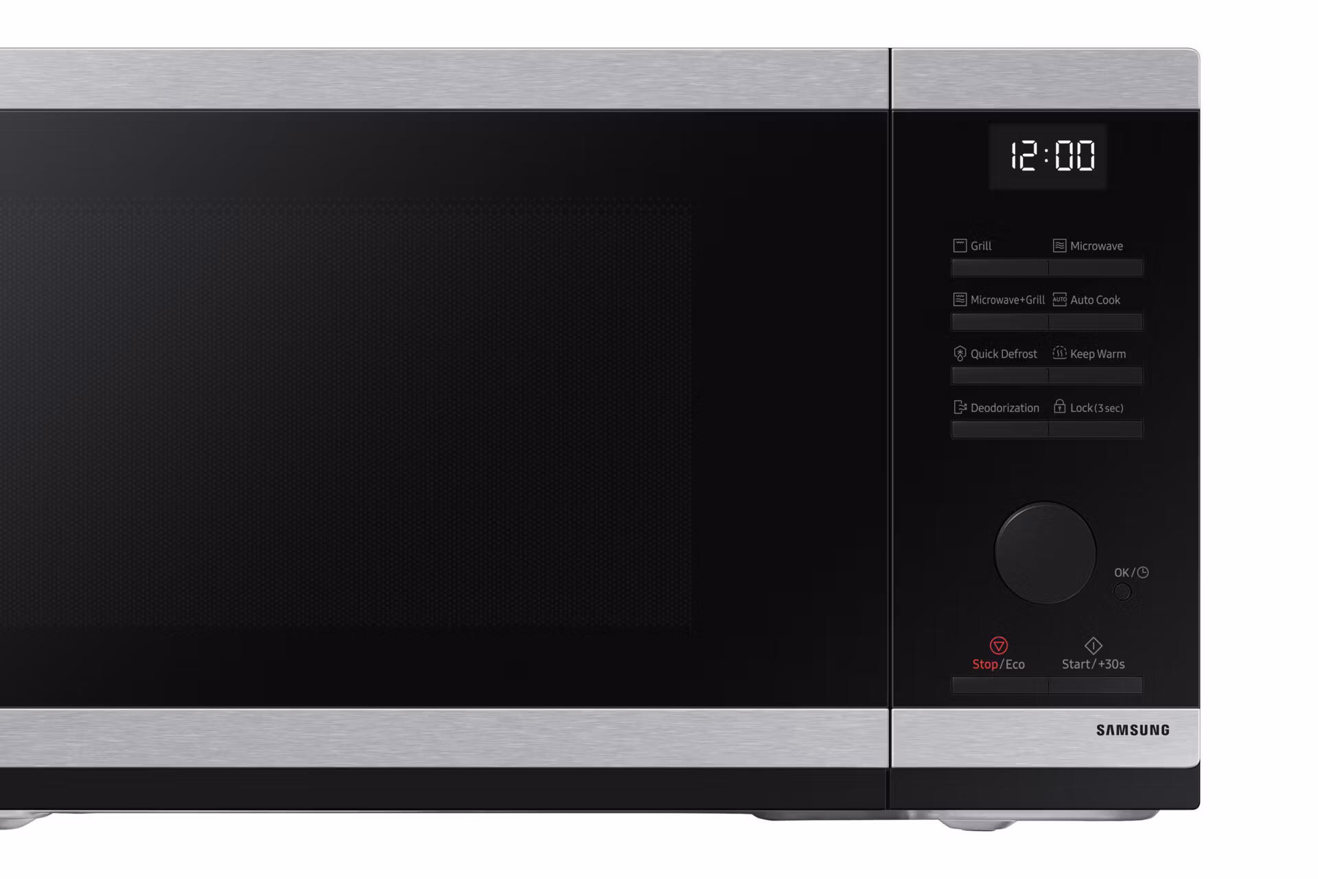 Samsung MG23DG4524ATE2 mikrovågsugn svart, rostfritt stål grillmikrovågsugn bänkskiva 23 L 800 W