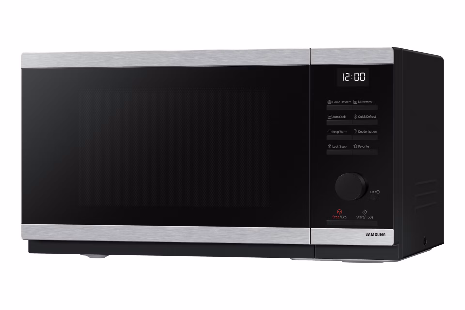 Samsung MS23DG4504AT mikrovågsugn solo i rostfritt stål för bänkskiva 23 L 800 W