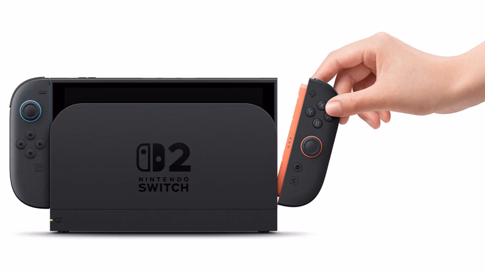 Nintendo Switch 2 bärbar spelkonsol 20,1 cm (7,9") 256 GB pekskärm Wi‑Fi svart