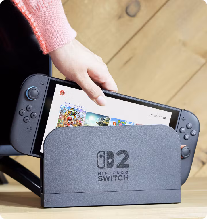 Nintendo Switch 2 bärbar spelkonsol 20,1 cm (7,9") 256 GB pekskärm Wi‑Fi svart
