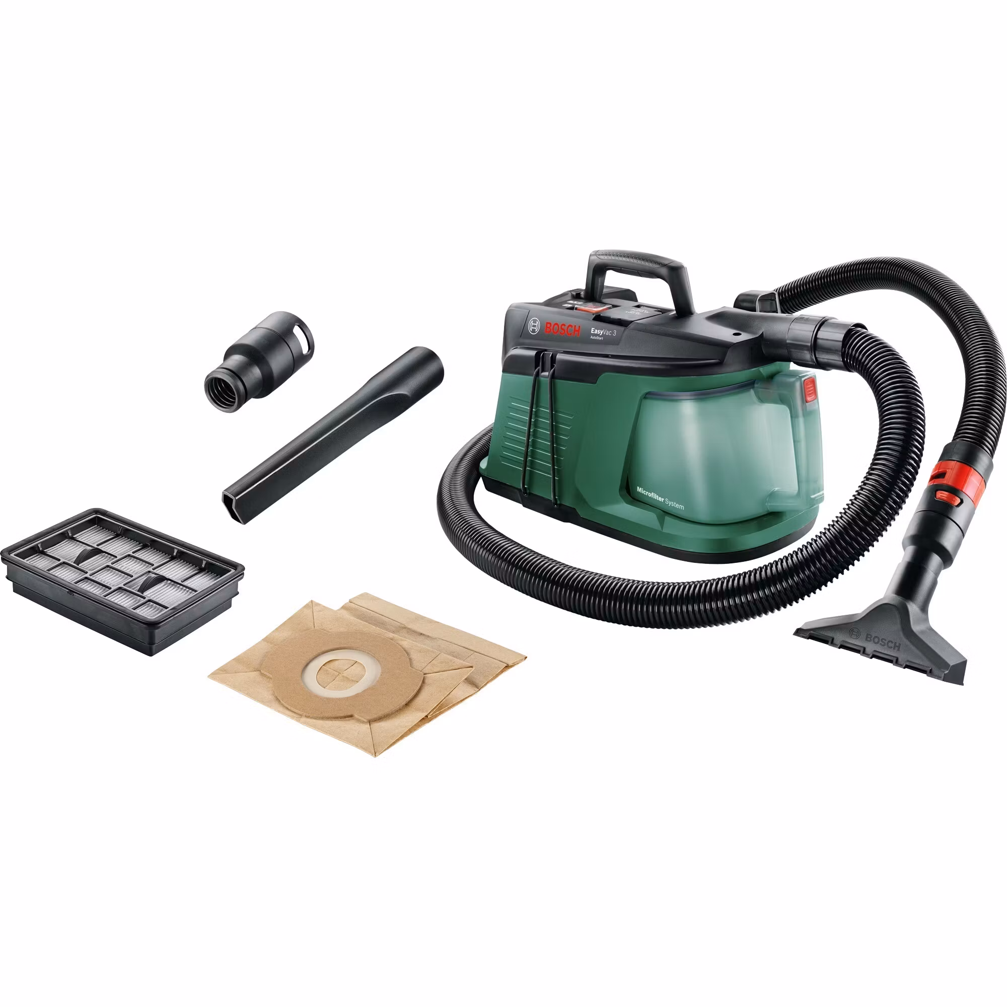 Bosch EasyVac 3, cylinderdammsugare