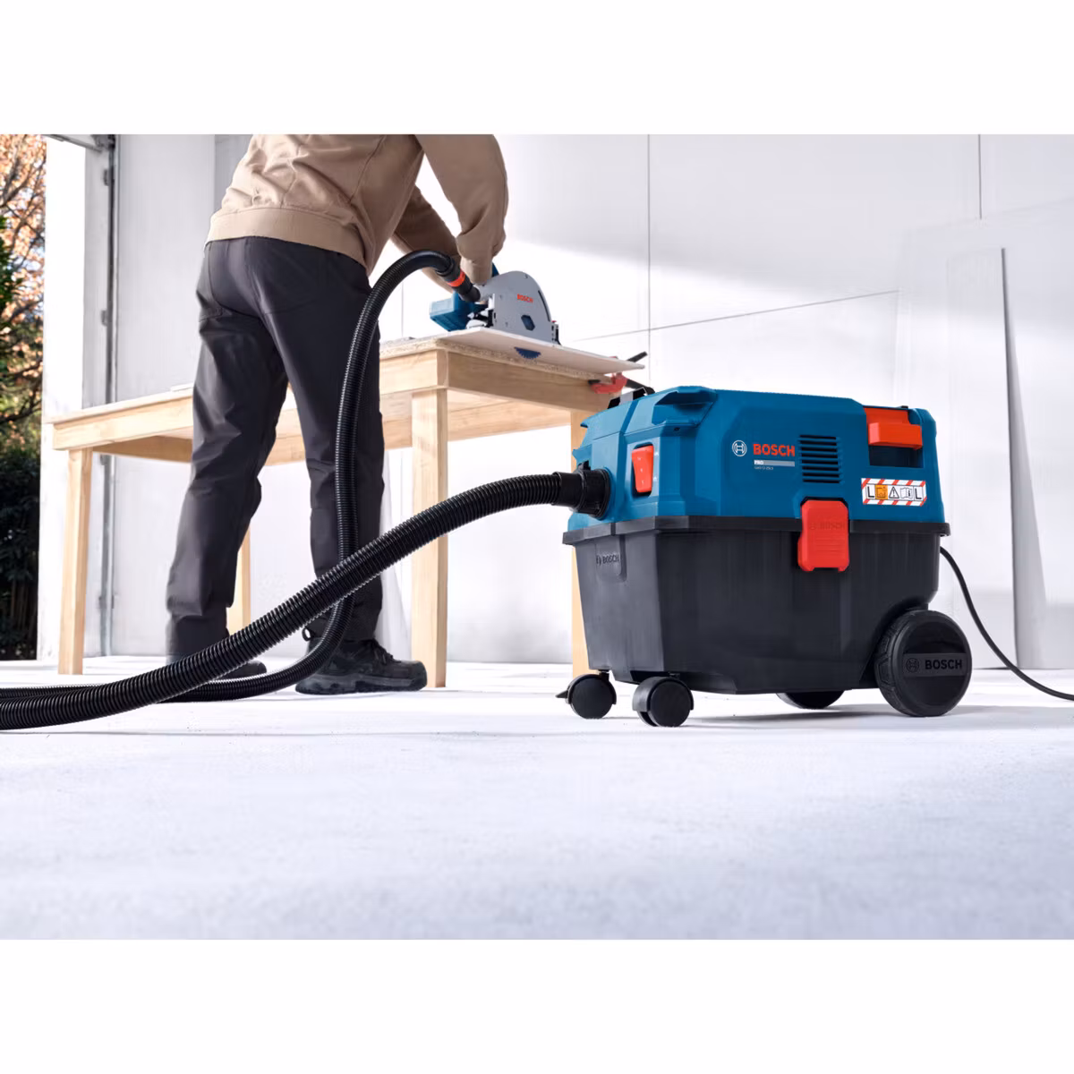 Bosch Powertools PRO GKO18V-51 sladdlös kompressor (blå/silver)