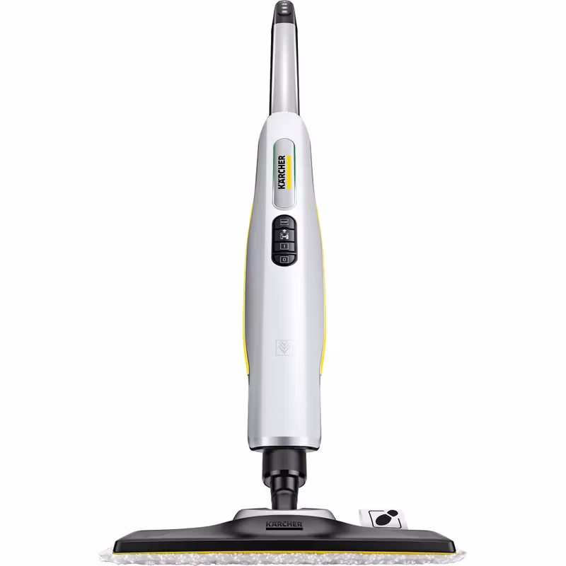 Kärcher ångmopp SC 3 Upright EasyFix (vit/svart, 1 600 watt, med EasyFix golvrengöringsset)