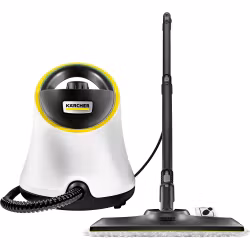 Kärcher ångtvätt SC 2 Deluxe EasyFix (vit/svart, 1 500 watt, med EasyFix golvrengöringsset)