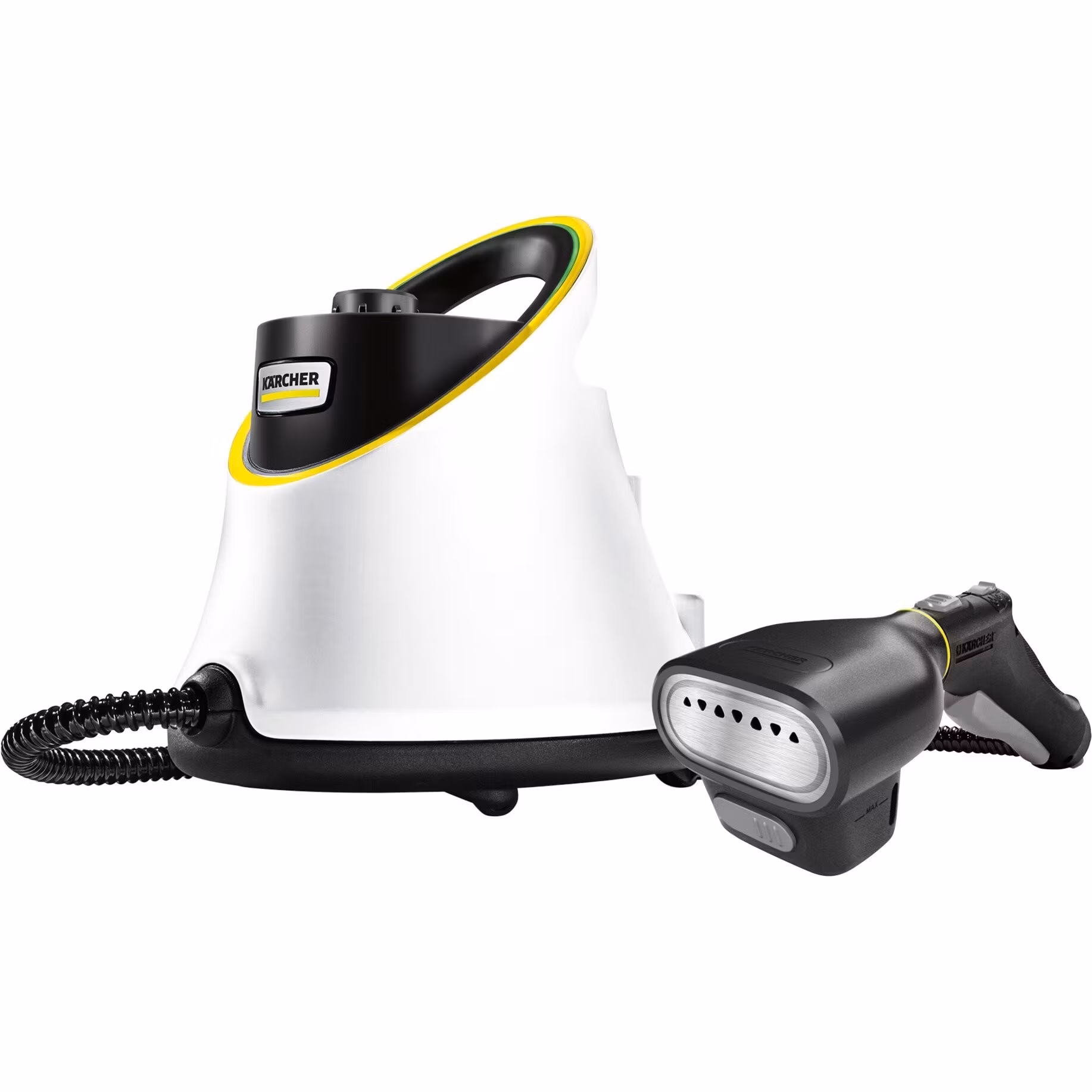 Kärcher ångtvätt SC 2 Deluxe EasyFix (vit/svart, 1 500 watt, med EasyFix golvrengöringsset)