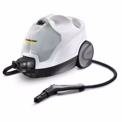 Kärcher ångtvätt SC 4 EasyFix Iron (vit/svart, 2 000 watt, inklusive ångtrycksstrykjärn)