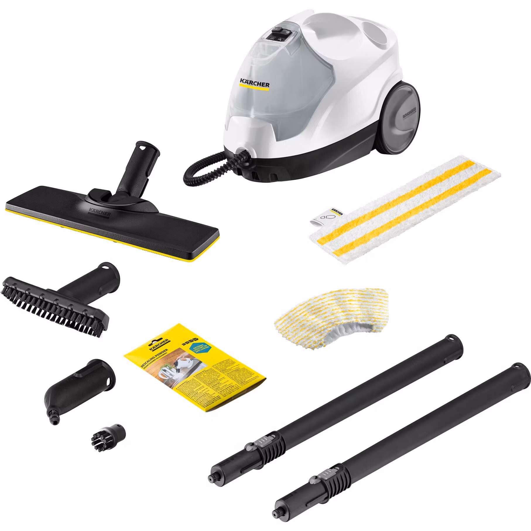 Kärcher ångtvätt SC 4 EasyFix (vit/svart, 2 000 watt)
