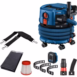 Bosch GAS 18V-12 MC, våt-/torrdammsugare (blå, utan batteri och laddare)