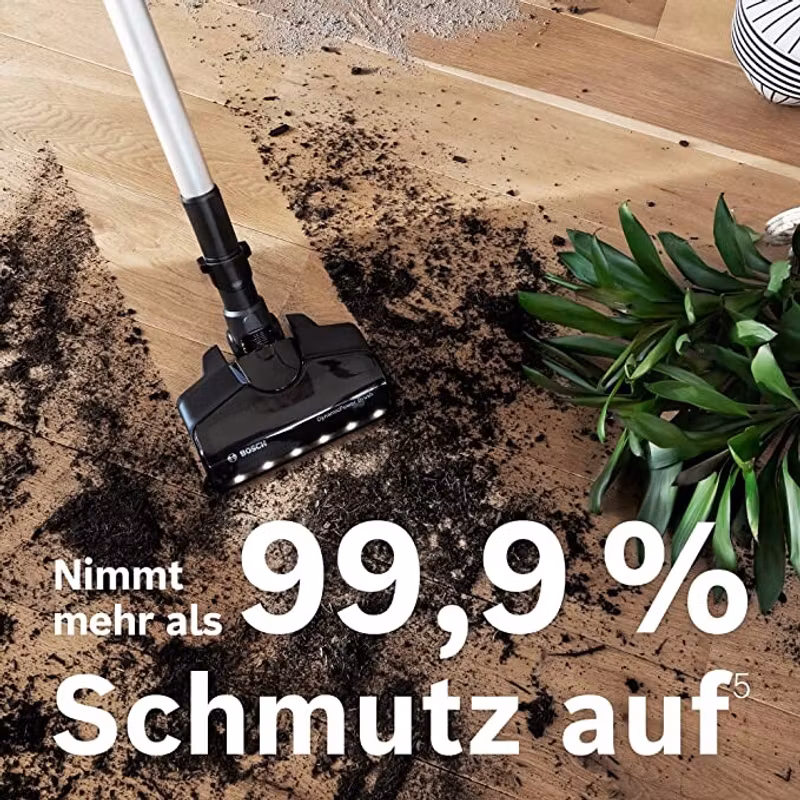 Bosch Unlimited 7 BSS711W, skaftdammsugare (vit/svart)