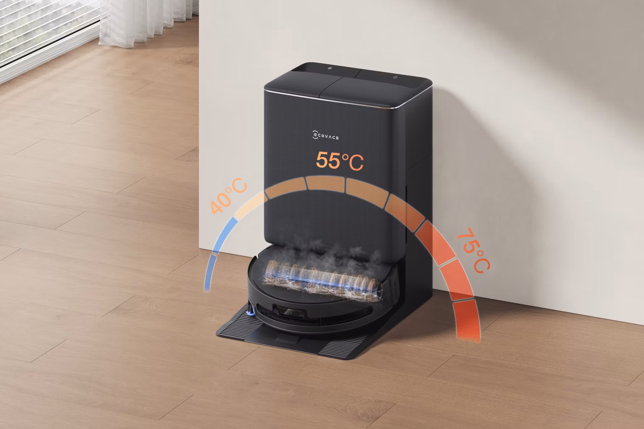 Ecovacs DEEBOT T90 PRO OMNI EU 0.25 L Black