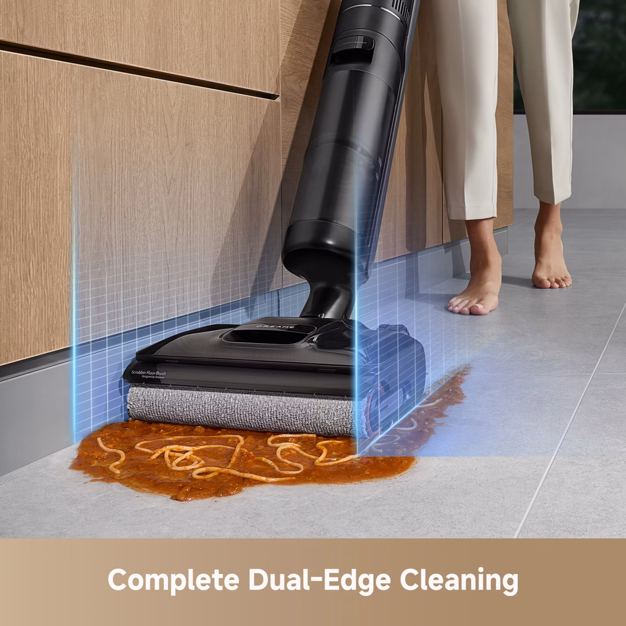 Dreame H12 Pro FlexReach 2‑in‑1 skaftdammsugare Batteri Torr & våt Påslös 400 W Svart 4 Ah