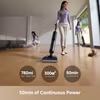 Dreame H12 Pro FlexReach 2‑in‑1 skaftdammsugare Batteri Torr & våt Påslös 400 W Svart 4 Ah