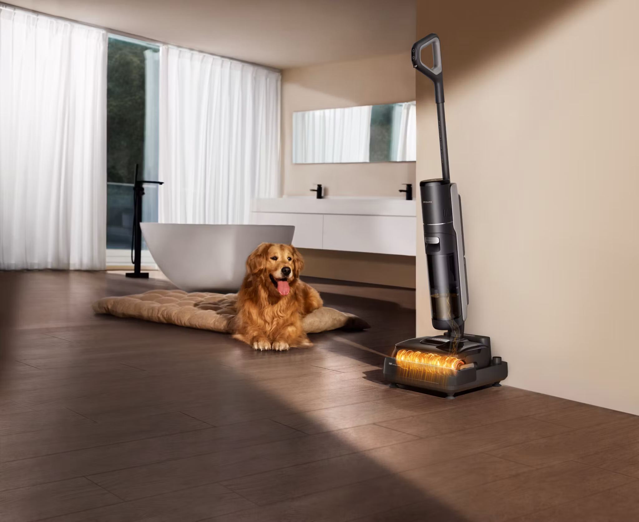 Dreame H15 Mix 2‑in‑1 skaftdammsugare Batteri Torr&våt Påslös 400 W Svart 5 Ah