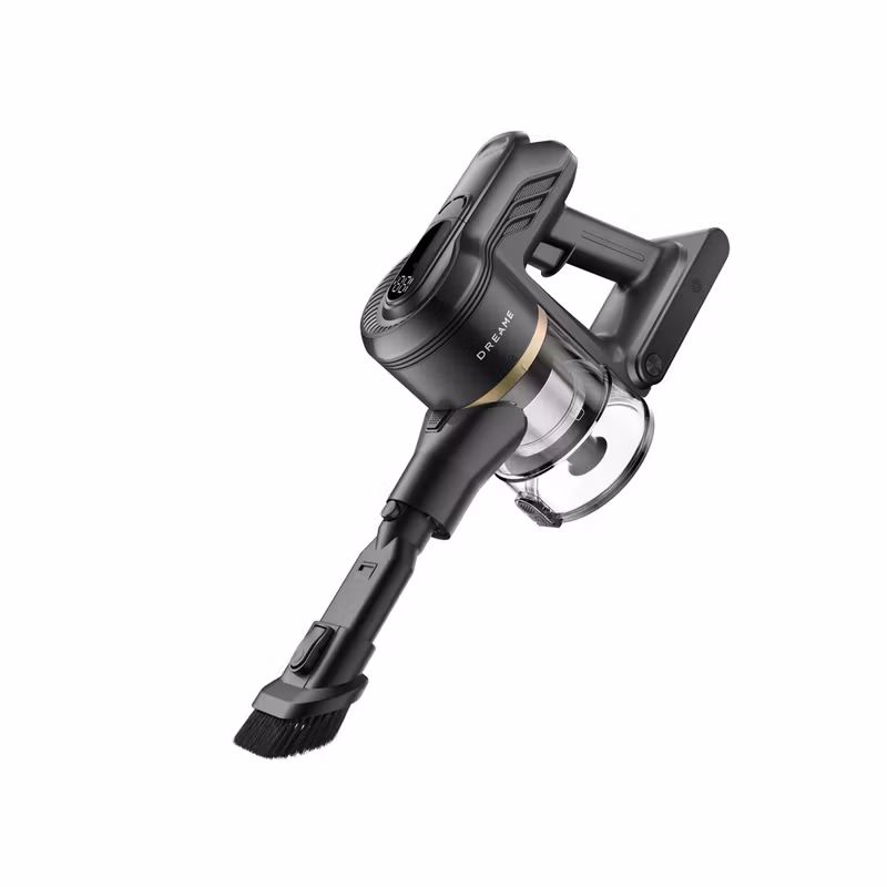 Dreame T30 Flex 2‑in‑1 skaftdammsugare Batteri Torr Påslös 0,5 L 450 W Svart, Guld 2,5 Ah