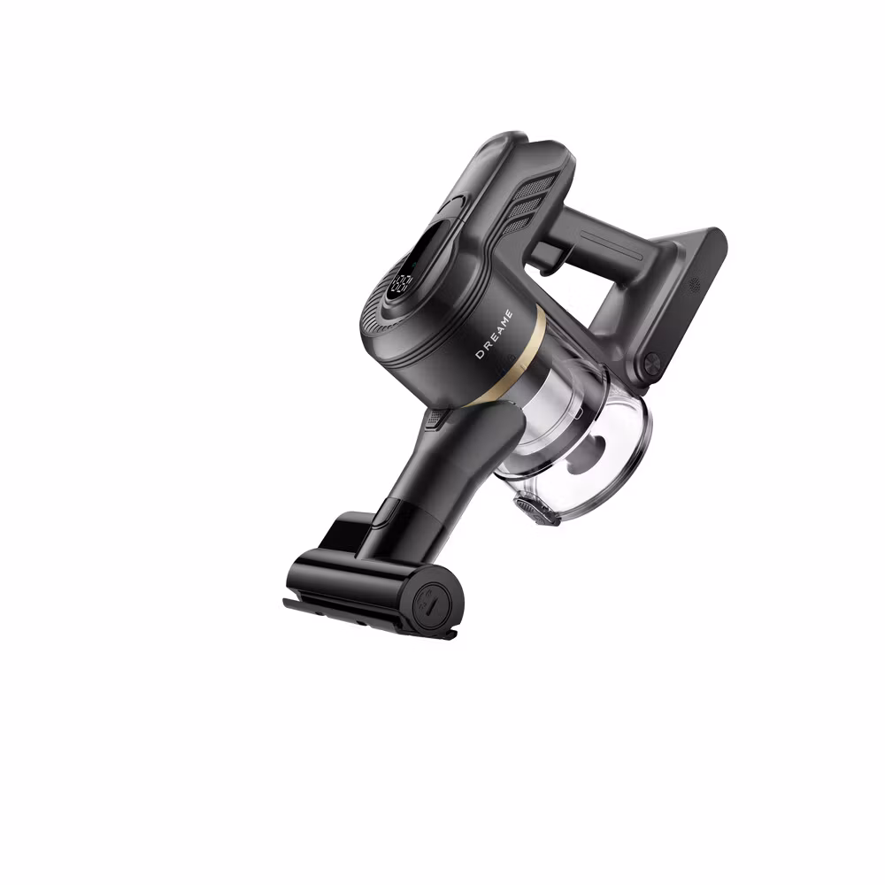 Dreame T30 Flex 2‑in‑1 skaftdammsugare Batteri Torr Påslös 0,5 L 450 W Svart, Guld 2,5 Ah