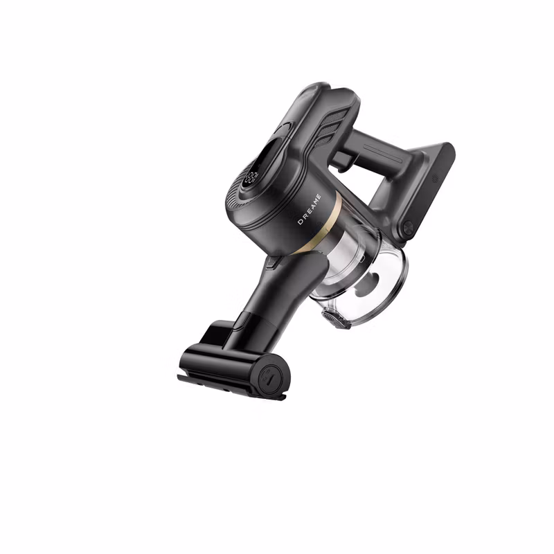 Dreame T30 Flex 2‑in‑1 skaftdammsugare Batteri Torr Påslös 0,5 L 450 W Svart, Guld 2,5 Ah