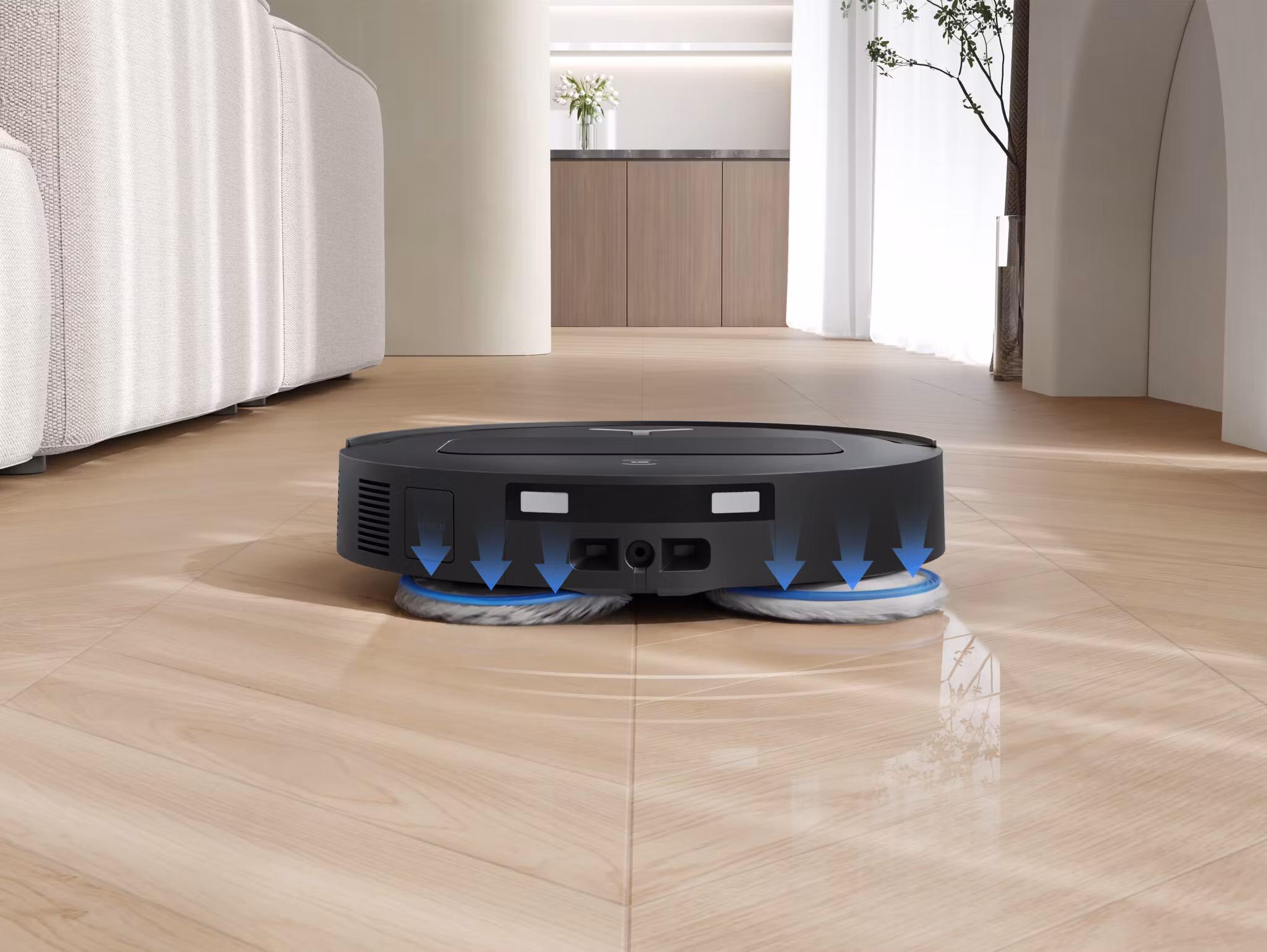 Ecovacs DEEBOT T50 OMNI Gen3 0,26 L svart