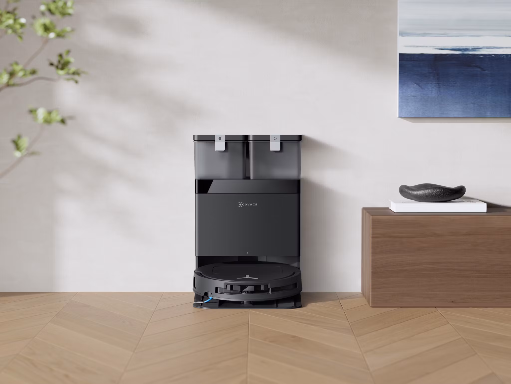 Ecovacs DEEBOT T50 OMNI Gen3 0,26 L svart