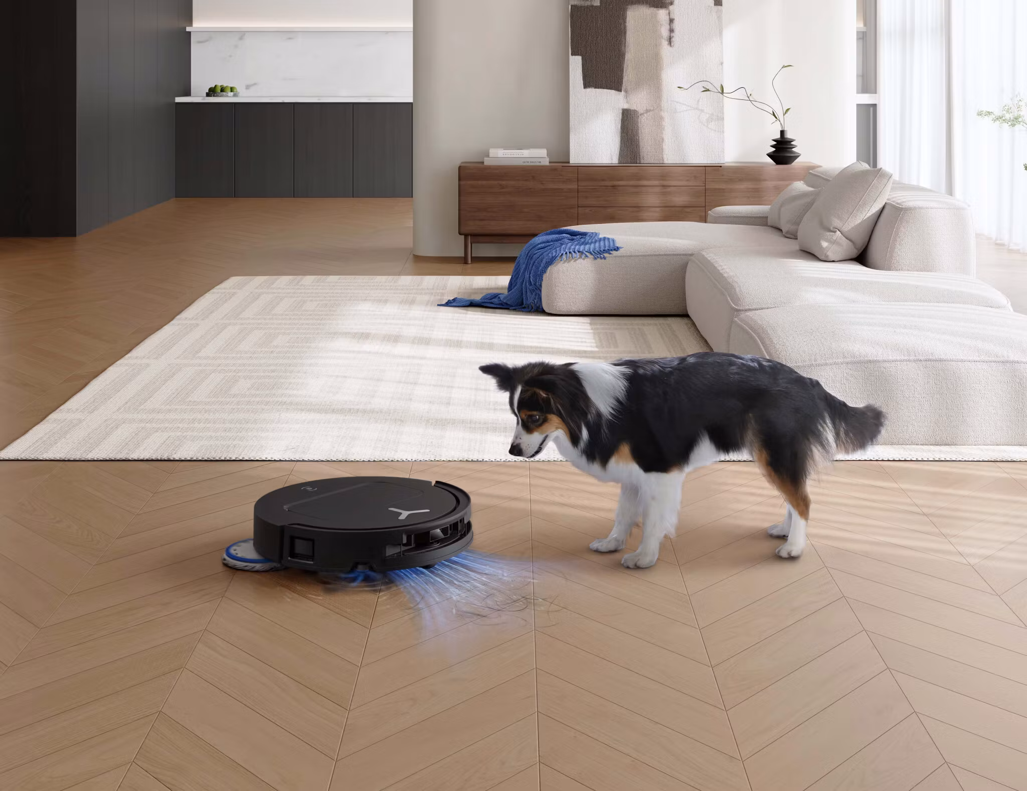 Ecovacs DEEBOT T50 OMNI Gen3 0,26 L svart