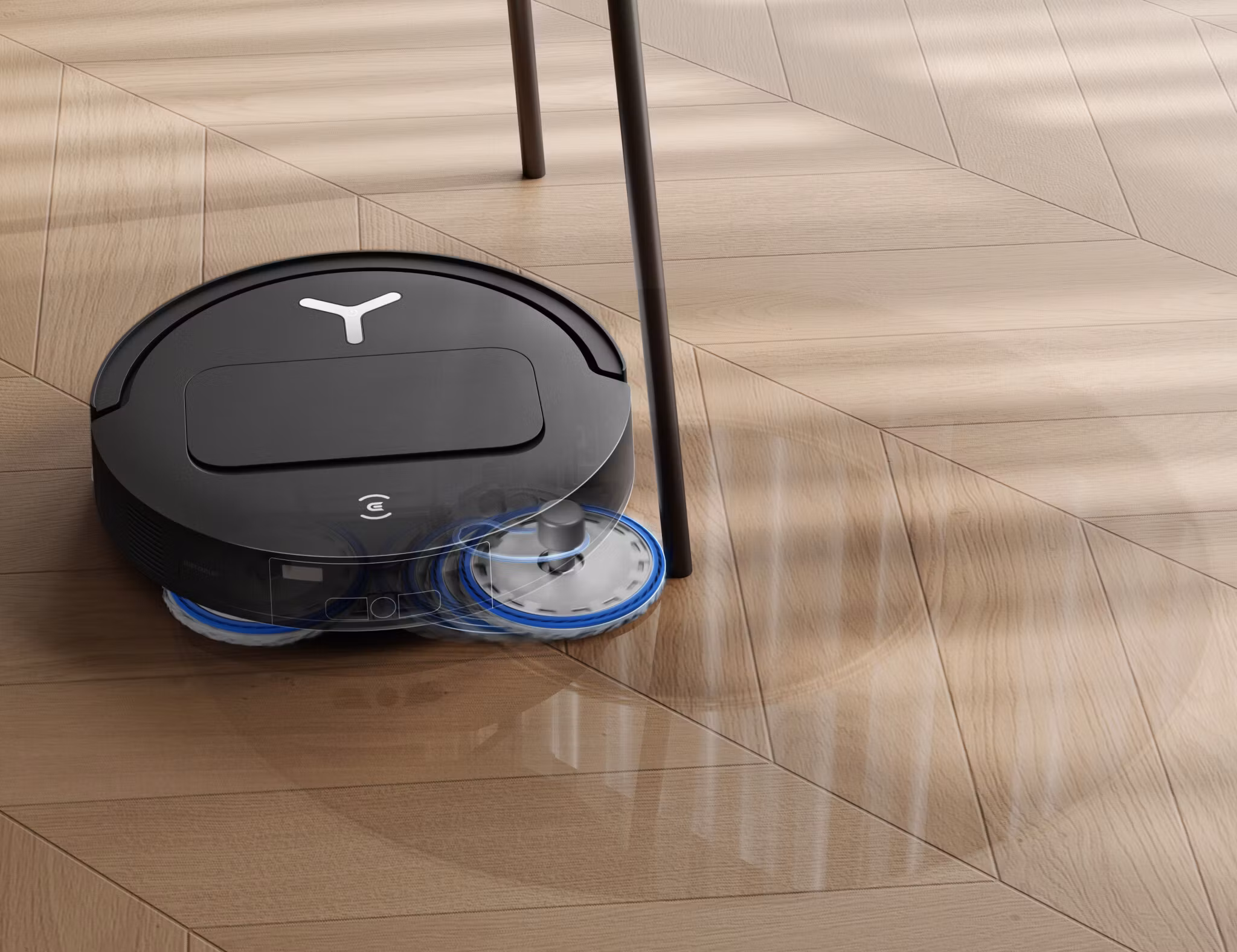 Ecovacs DEEBOT T50 OMNI Gen3 0,26 L svart