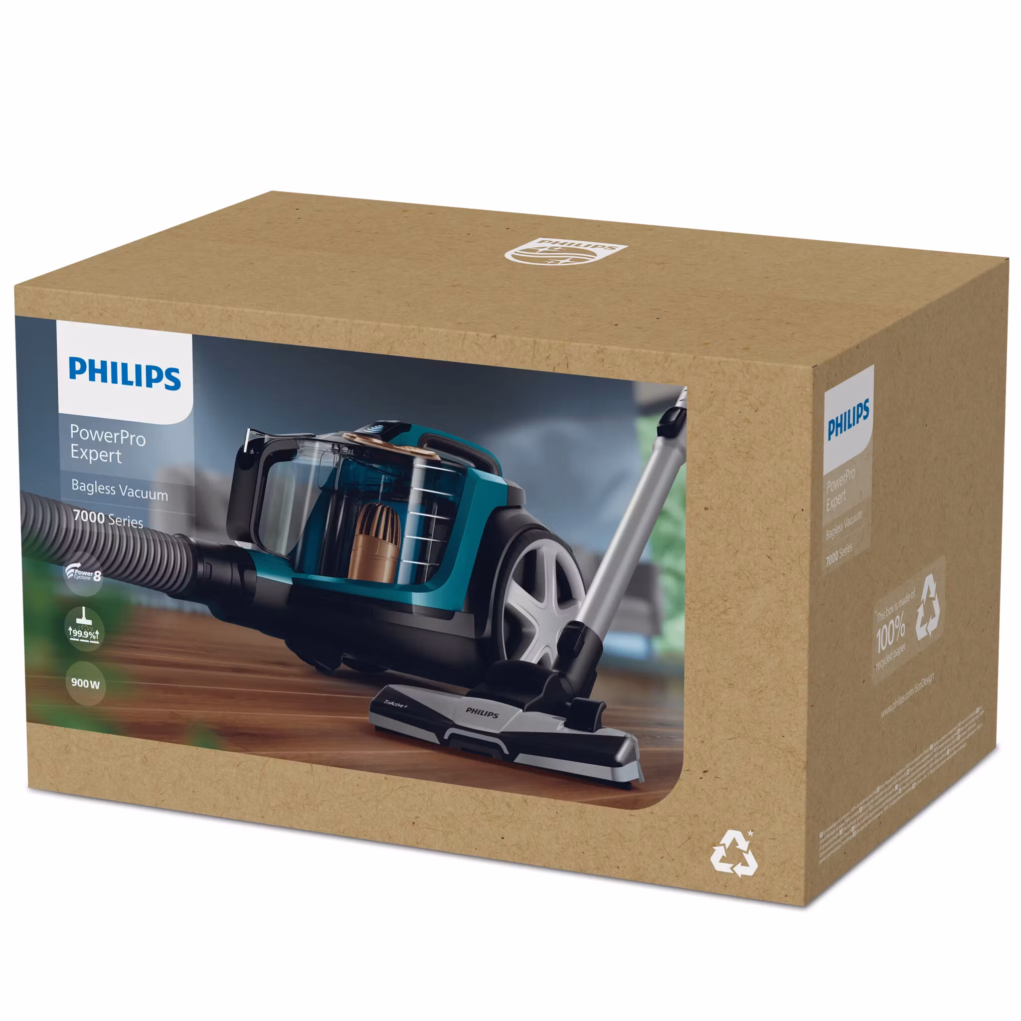 Philips PowerPro Expert FC9744/09 dammsugare 2 L cylinderdammsugare torr 900 W påslös