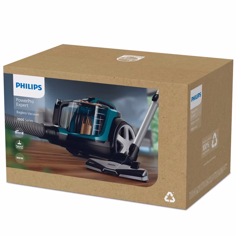 Philips PowerPro Expert FC9744/09 dammsugare 2 L cylinderdammsugare torr 900 W påslös