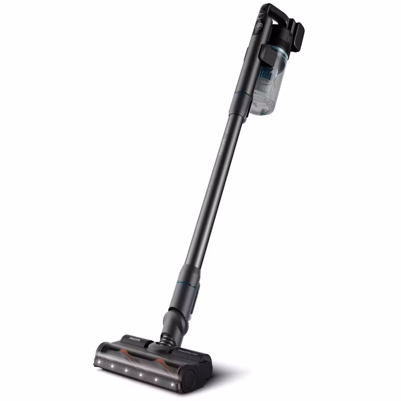 Philips 8000 series XC8057/01 skaftdammsugare/städborste Batteri Torr/våt Cyklon Sladdlös 0,6 L Blå