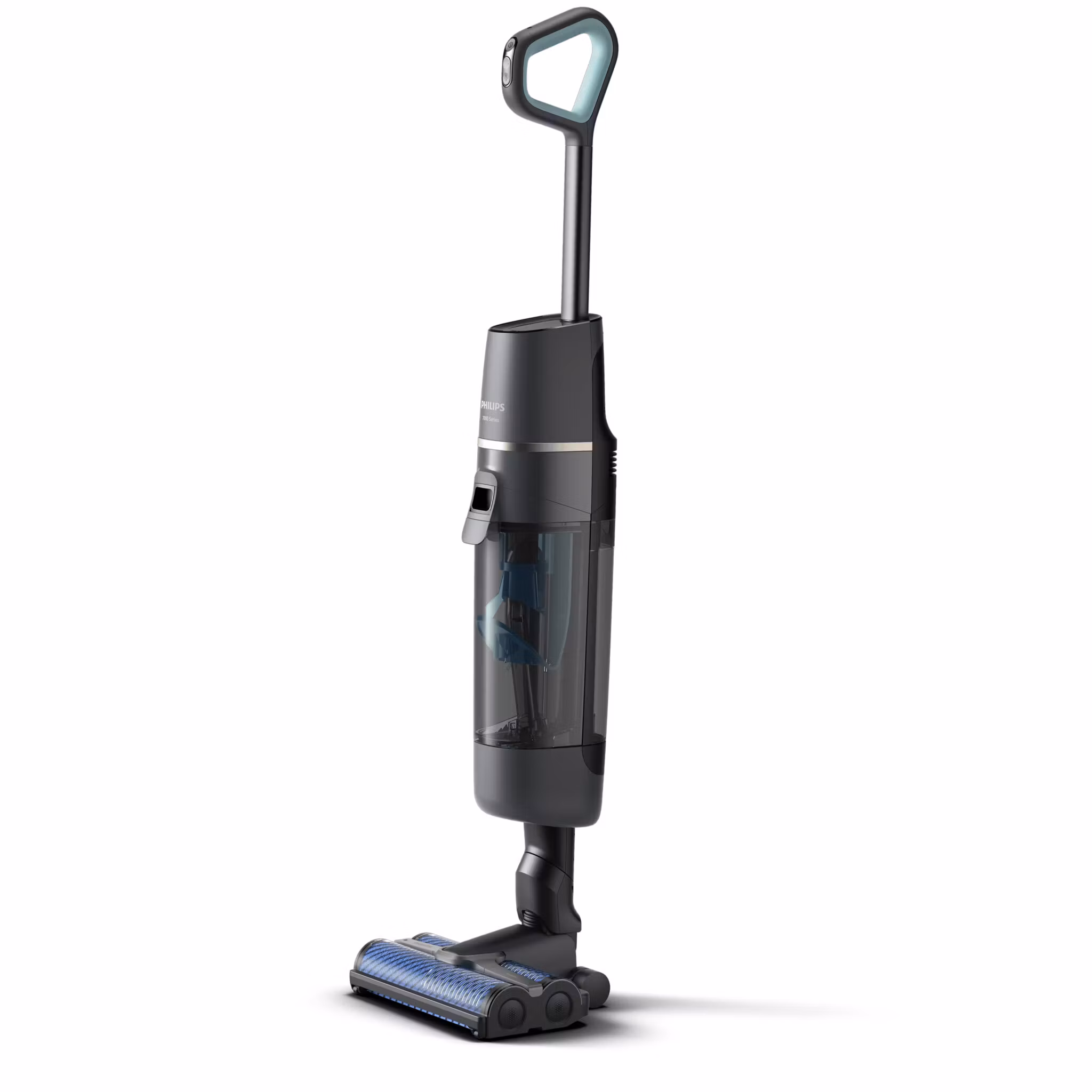Philips XW7110 skaftdammsugare batteri torr/våt påslös champagne, grå