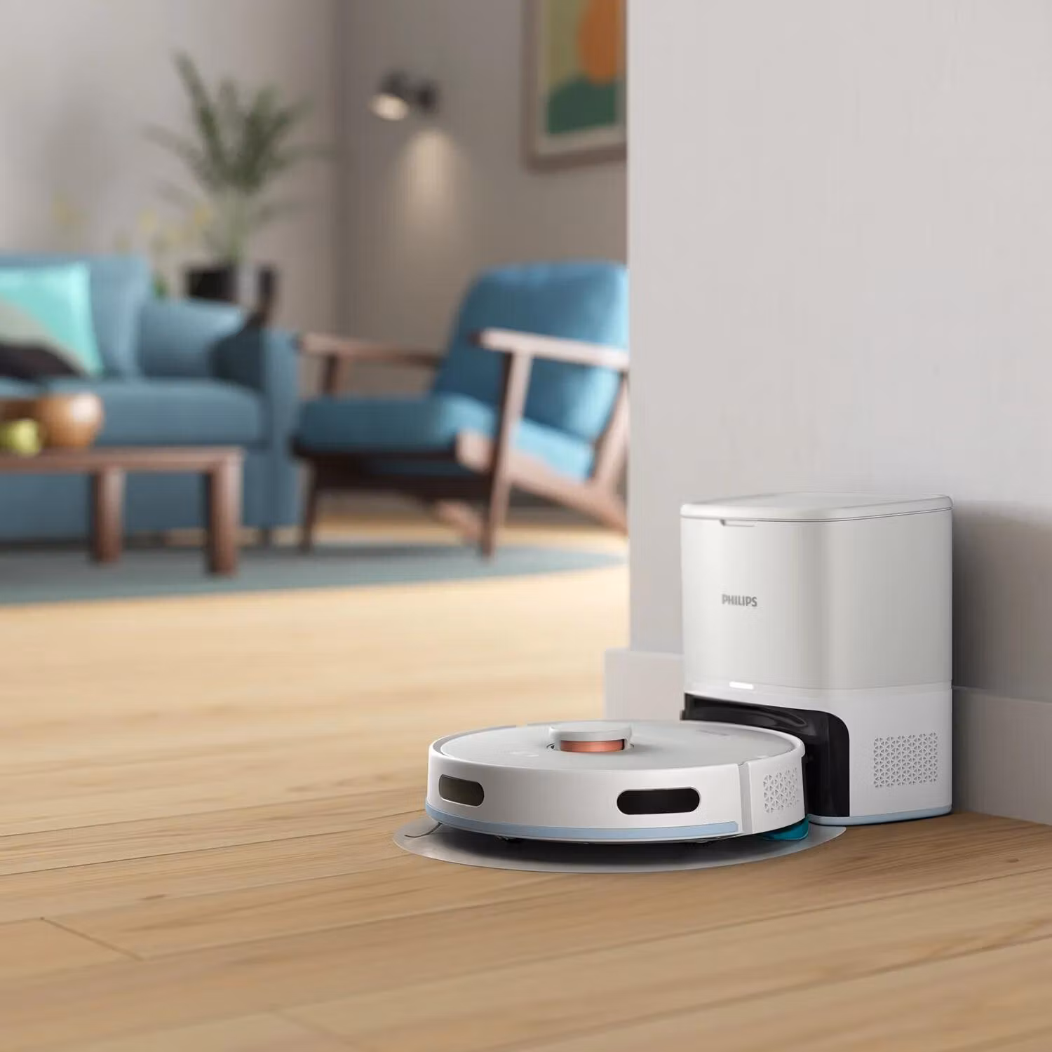 Philips XU2100/20 robotdammsugare 0,38 L vit