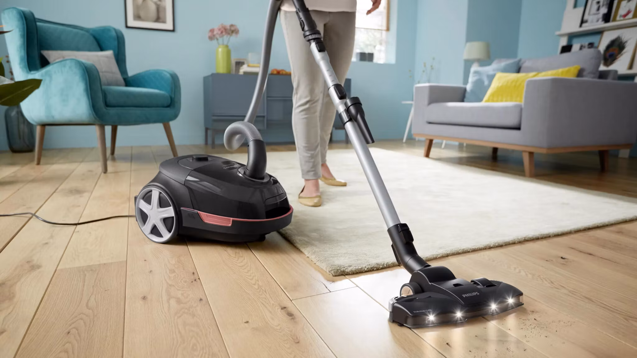 Philips 6000 series XD6142/12 dammsugare 4 L cylinderdammsugare torr 900 W dammpåse