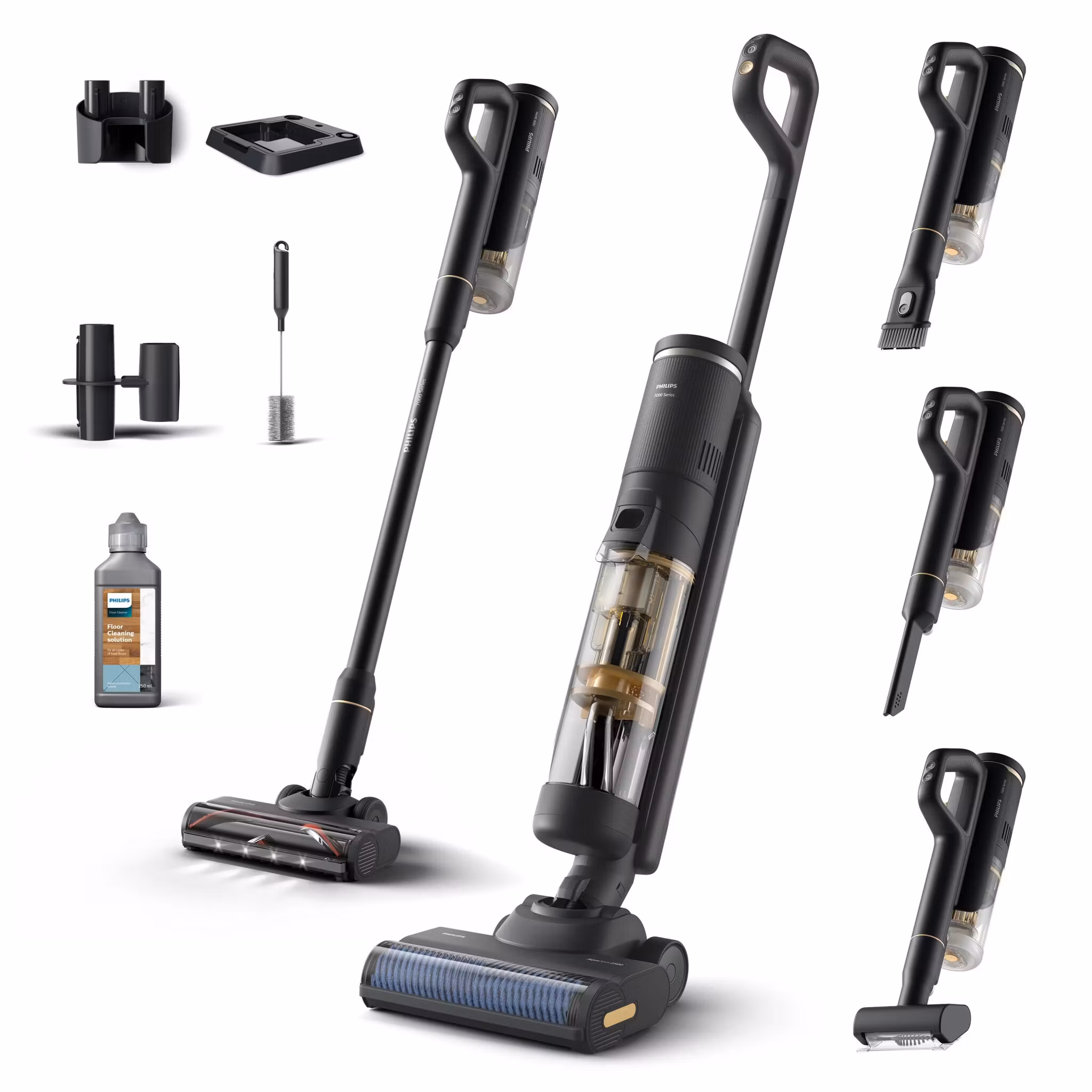 Philips 7000 series XW7264/11 AquaTrio 3-i-1 skaftdammsugare