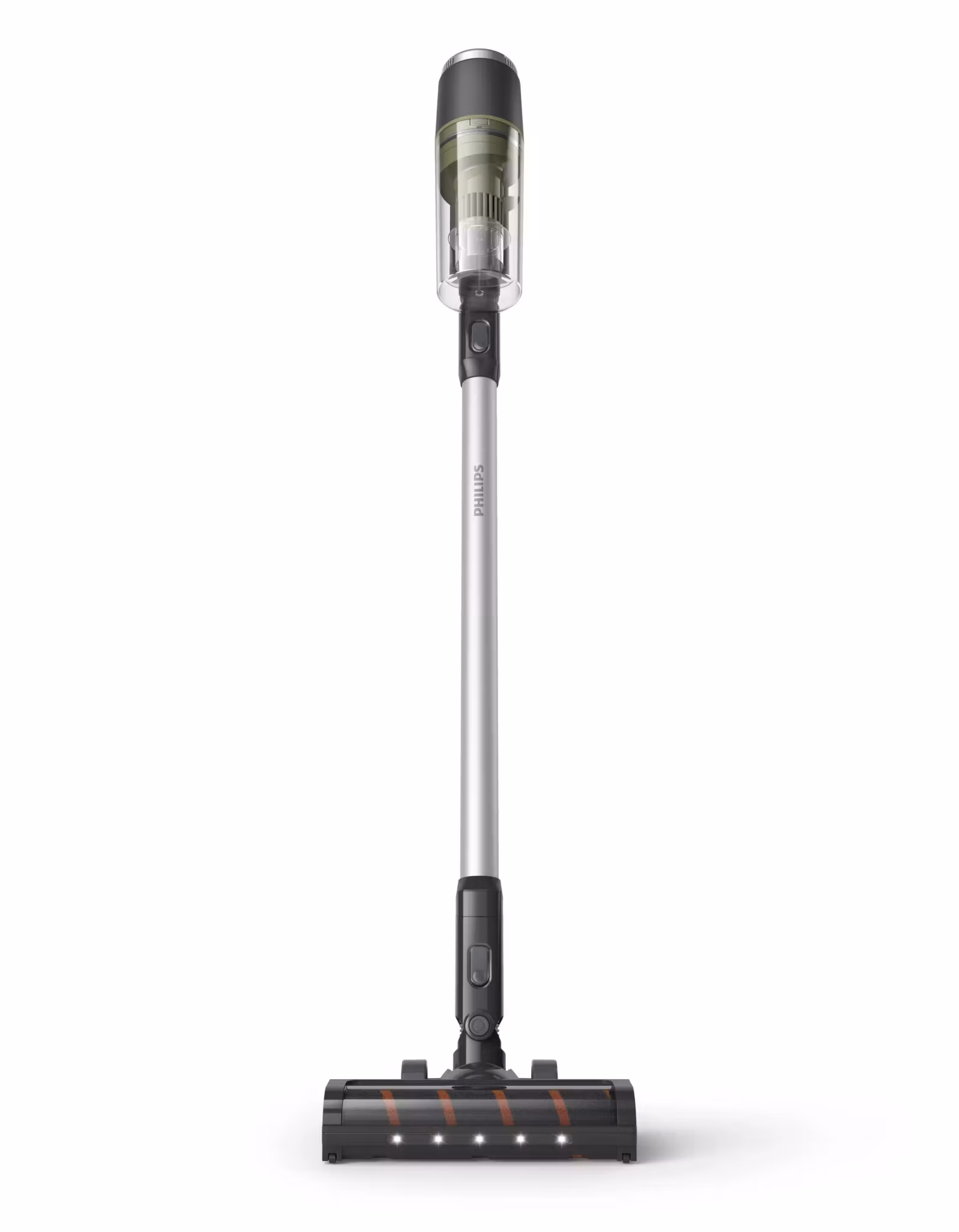 Philips 3000 series XC3033/01 skaftdammsugare/sopborste batteri torr cyklonisk utan påse svart, grön