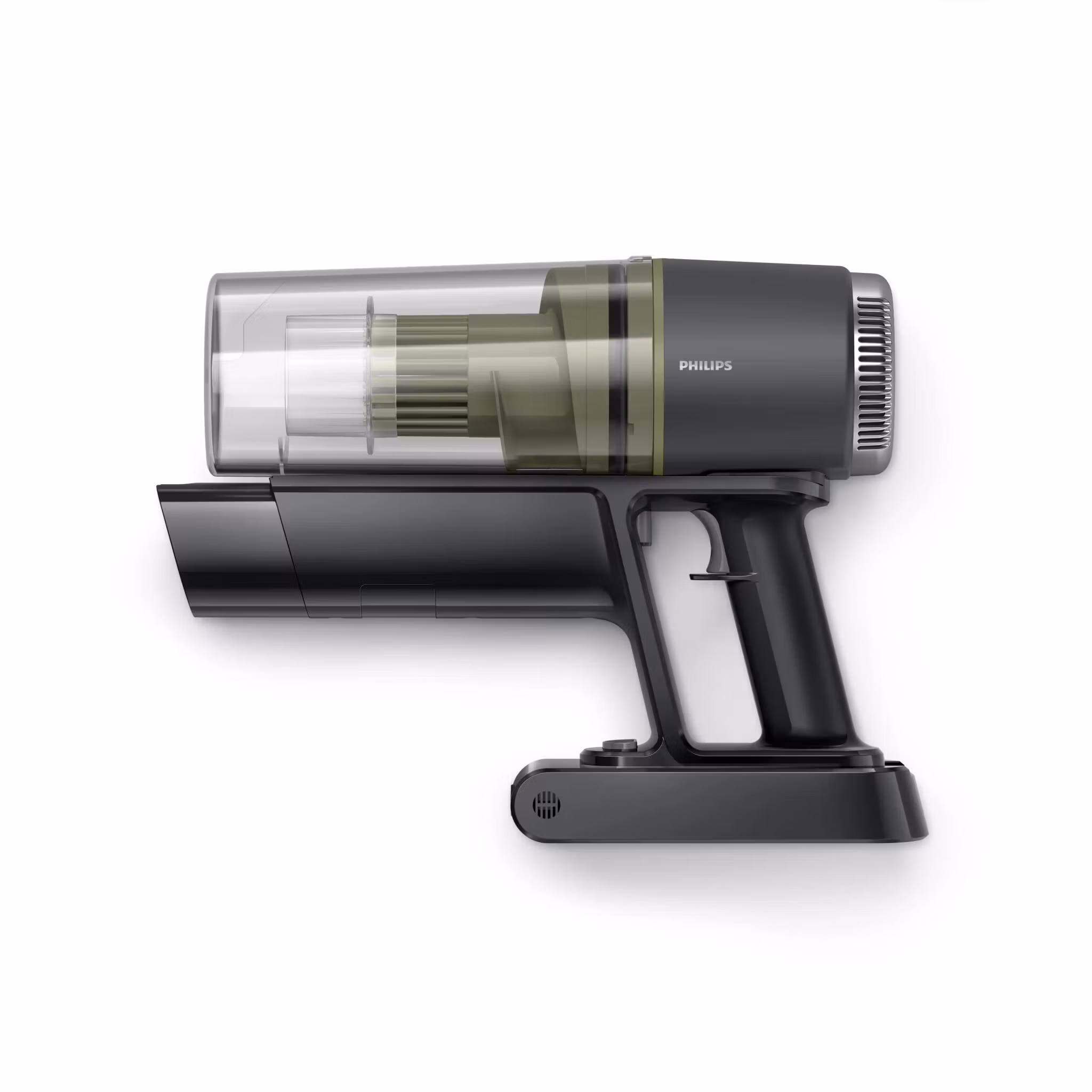 Philips 3000 series XC3033/01 skaftdammsugare/sopborste batteri torr cyklonisk utan påse svart, grön