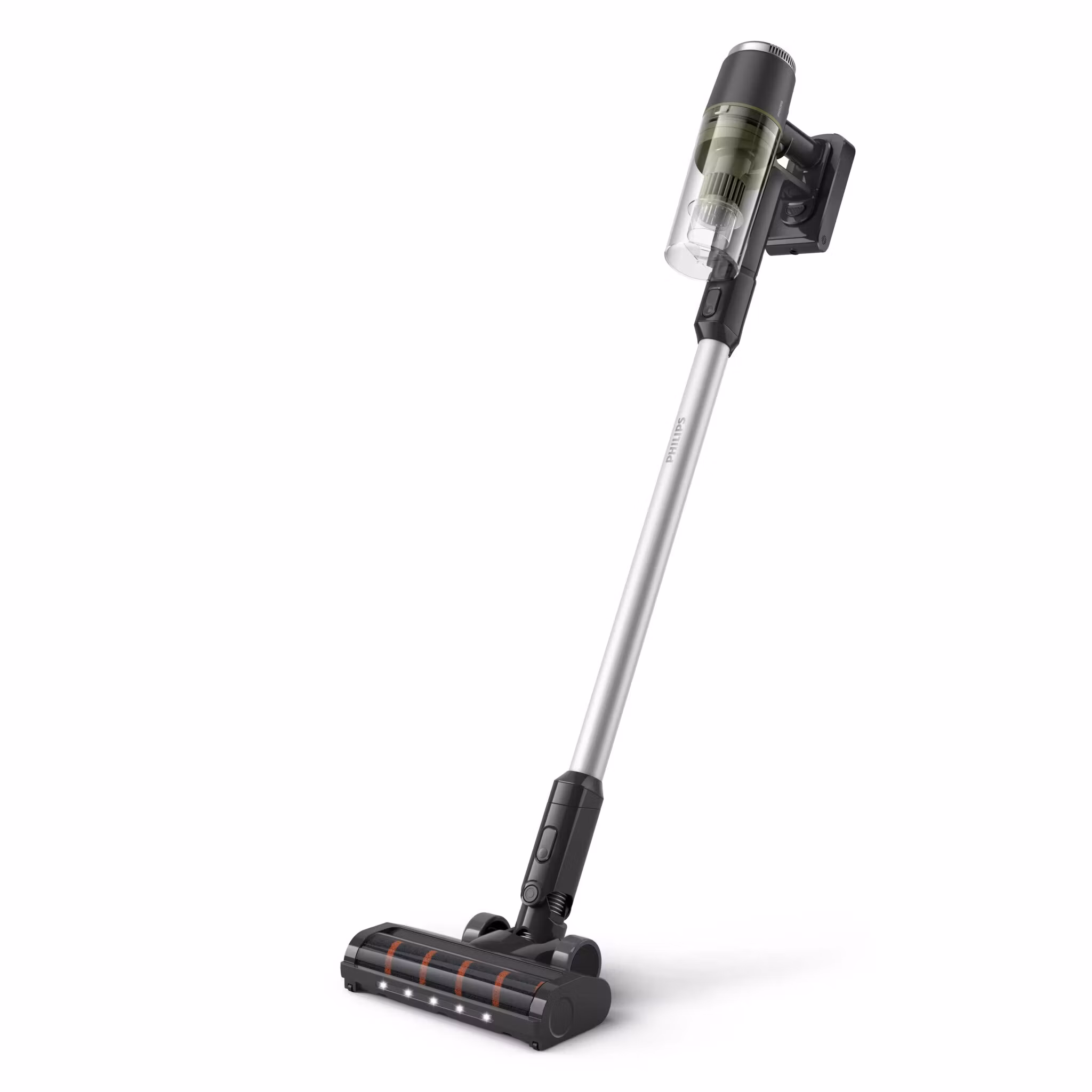 Philips 3000 series XC3033/01 skaftdammsugare/sopborste batteri torr cyklonisk utan påse svart, grön