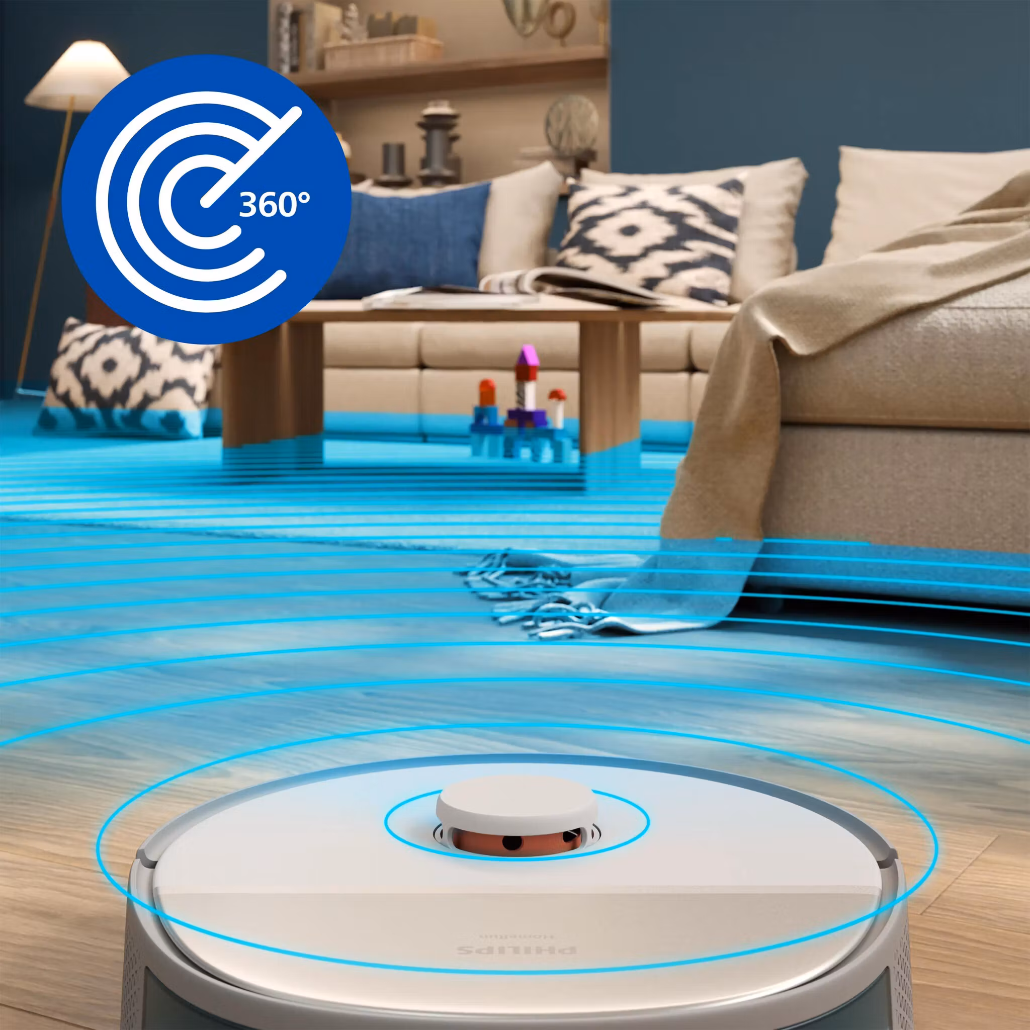 Philips XU5000/10 robotdammsugare 0,26 L