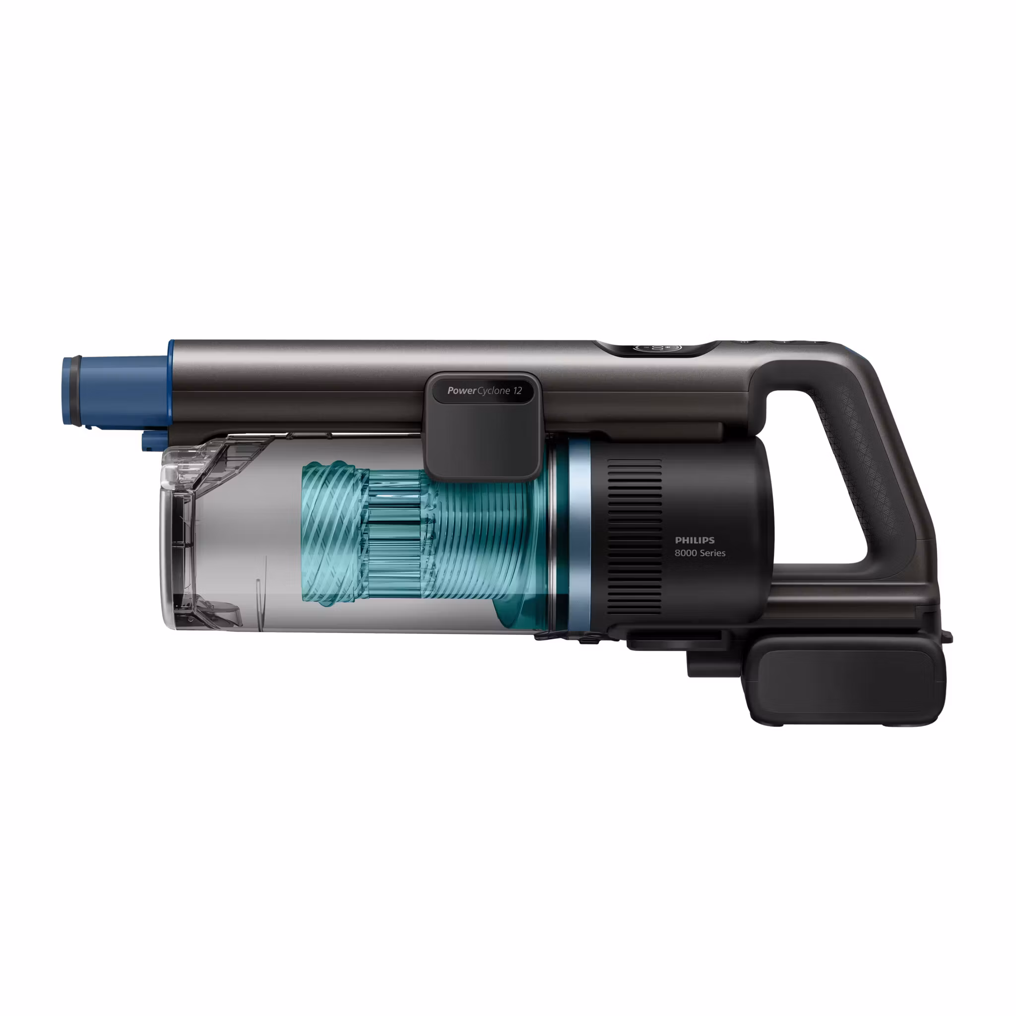 Philips XC8155/01 skaftdammsugare/elkvast 2-i-1 skaftdammsugare Batteri Torr & våt Påslös 0.6 L Blå