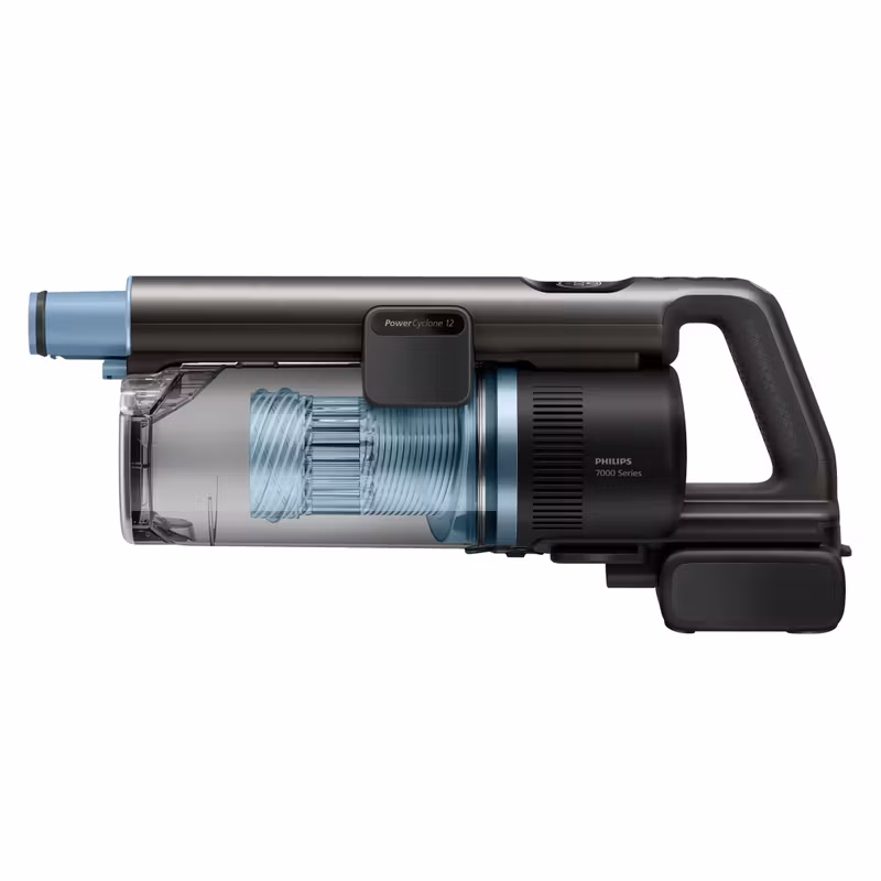 Philips XC7163/01 skaftdammsugare/elborste 2-i-1 skaftdammsugare batteri torr&våt påslös 0,6 L blå