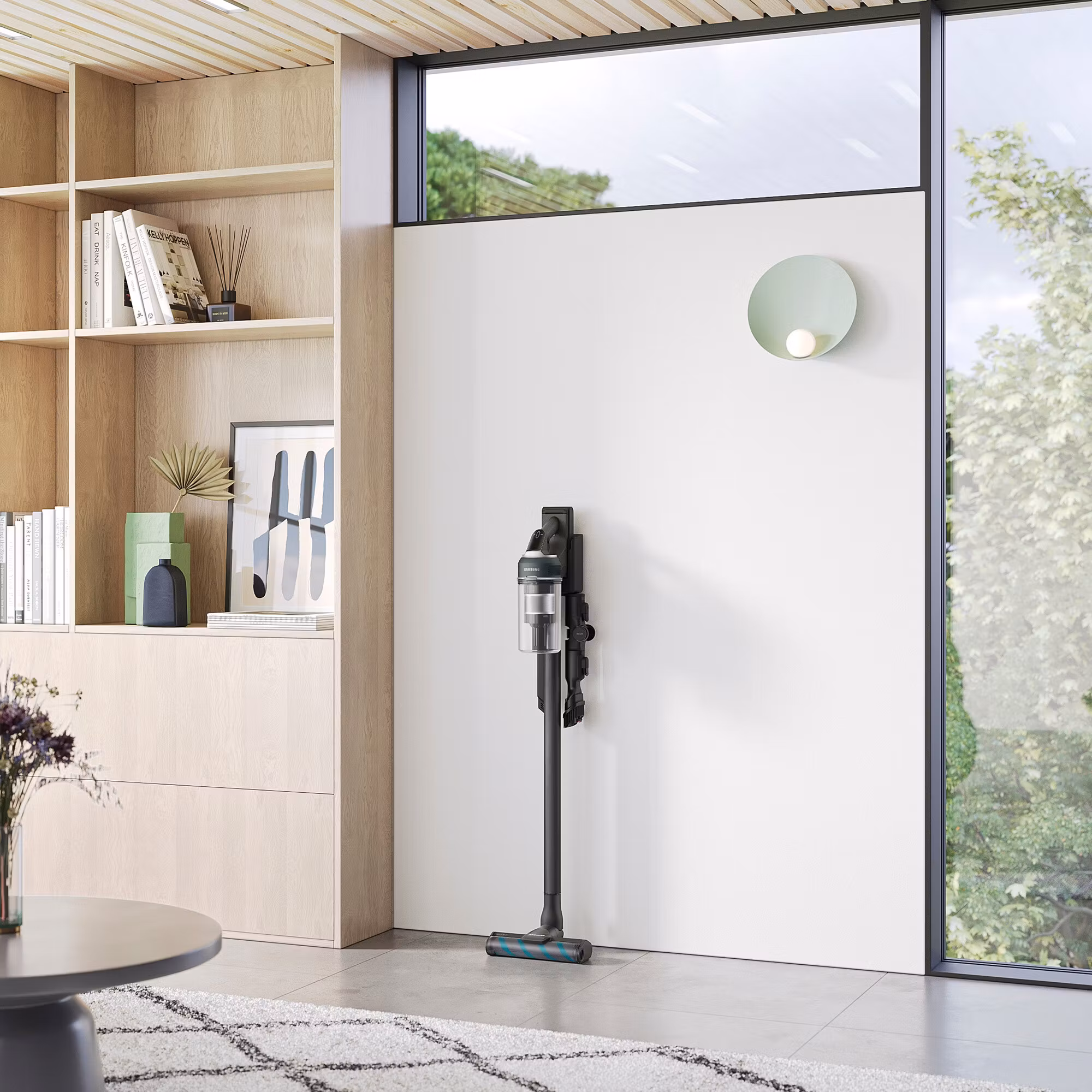 Samsung VS20C85G4PB 2-i-1 skaftdammsugare Batteri Torr Micro Påslös 550 W Blå