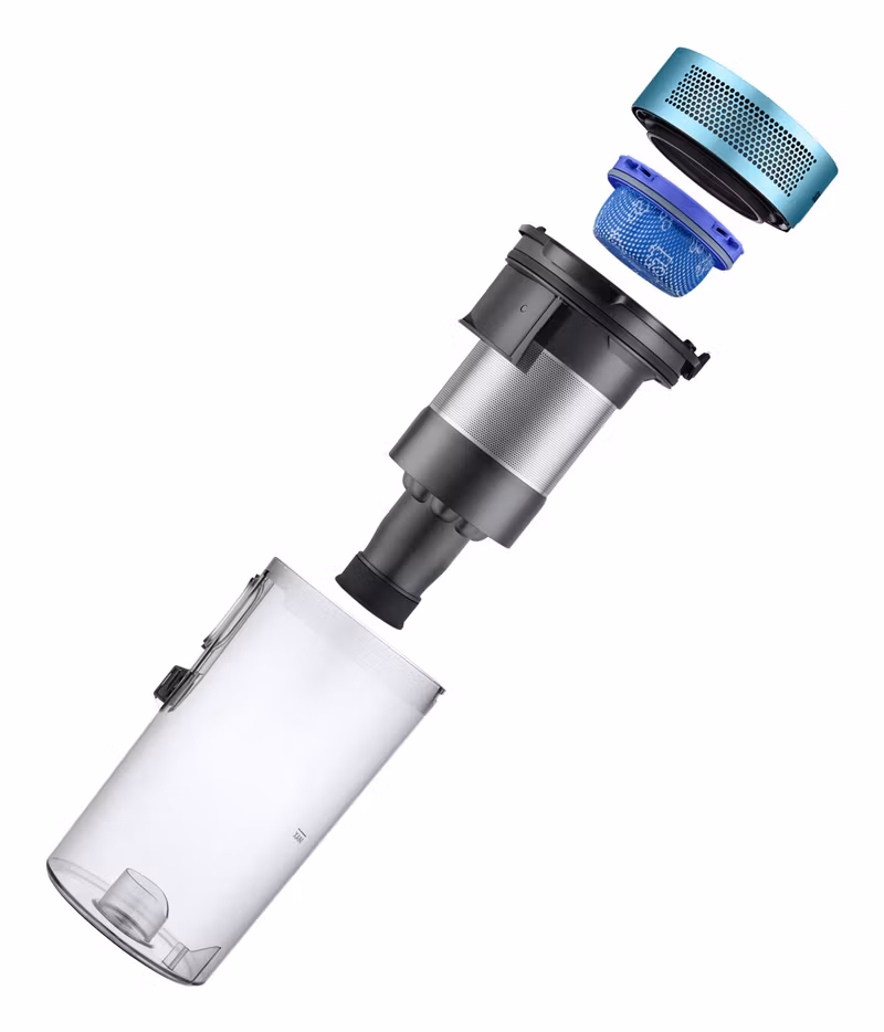 Samsung VS20B75AGR1/GE skaftdammsugare 2‑i‑1 Batteri Torr Påslös 0,8 L 550 W Svart, Krom, Mintgrön, Teal