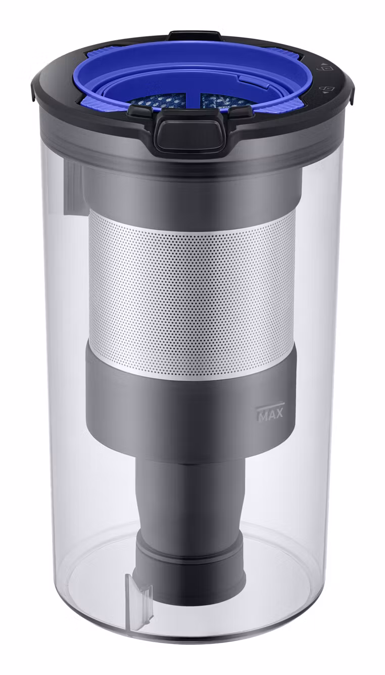 Samsung VS20B75AGR1/GE skaftdammsugare 2‑i‑1 Batteri Torr Påslös 0,8 L 550 W Svart, Krom, Mintgrön, Teal