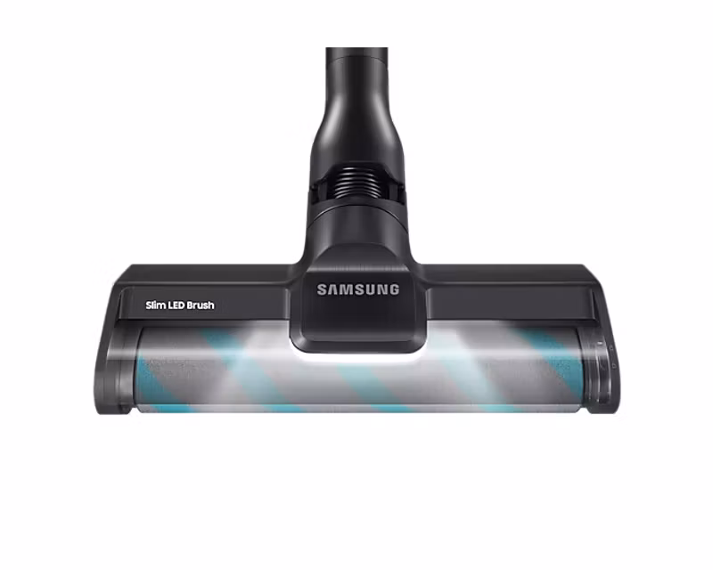 Samsung VS20B95943N 2‑i‑1 skaftdammsugare Batteri Torr UltraFine Påslös Svart, Grön