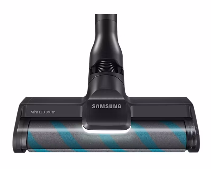 Samsung VS20B95943N 2‑i‑1 skaftdammsugare Batteri Torr UltraFine Påslös Svart, Grön