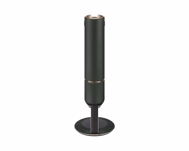 Samsung VS20B95943N 2‑i‑1 skaftdammsugare Batteri Torr UltraFine Påslös Svart, Grön