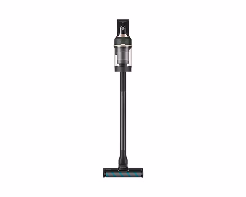 Samsung VS20B95943N 2‑i‑1 skaftdammsugare Batteri Torr UltraFine Påslös Svart, Grön