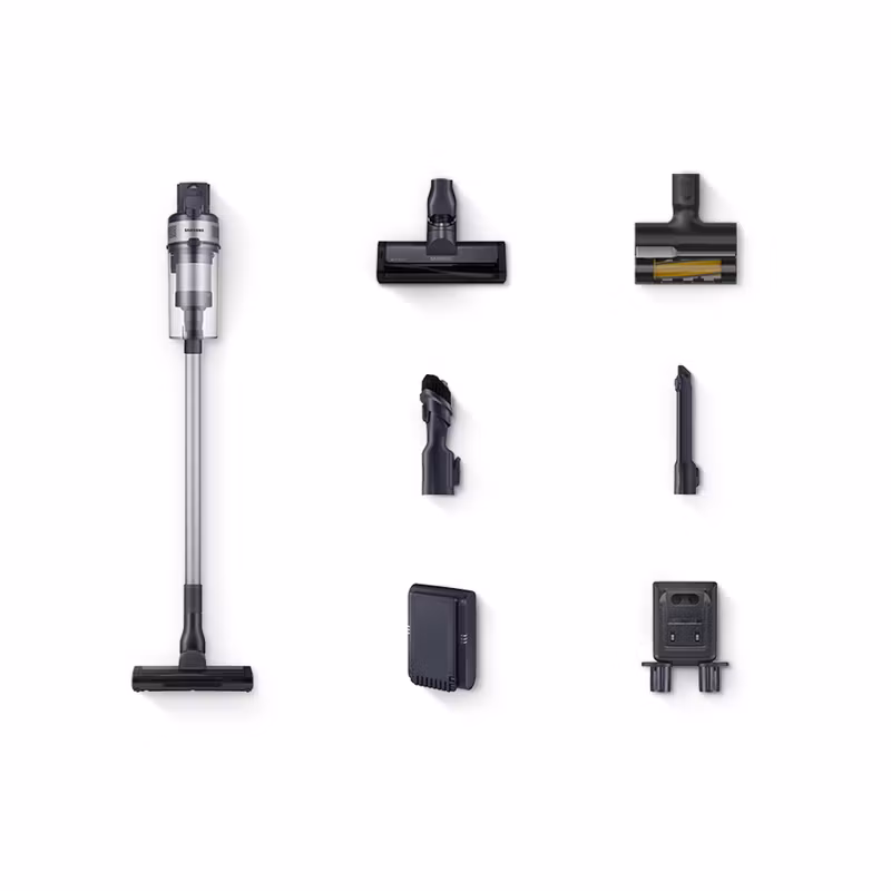 Samsung VS15A60AGR5 skaftdammsugare/elborste 2‑i‑1 Batteri Torr HEPA Påslös 150 W Silver