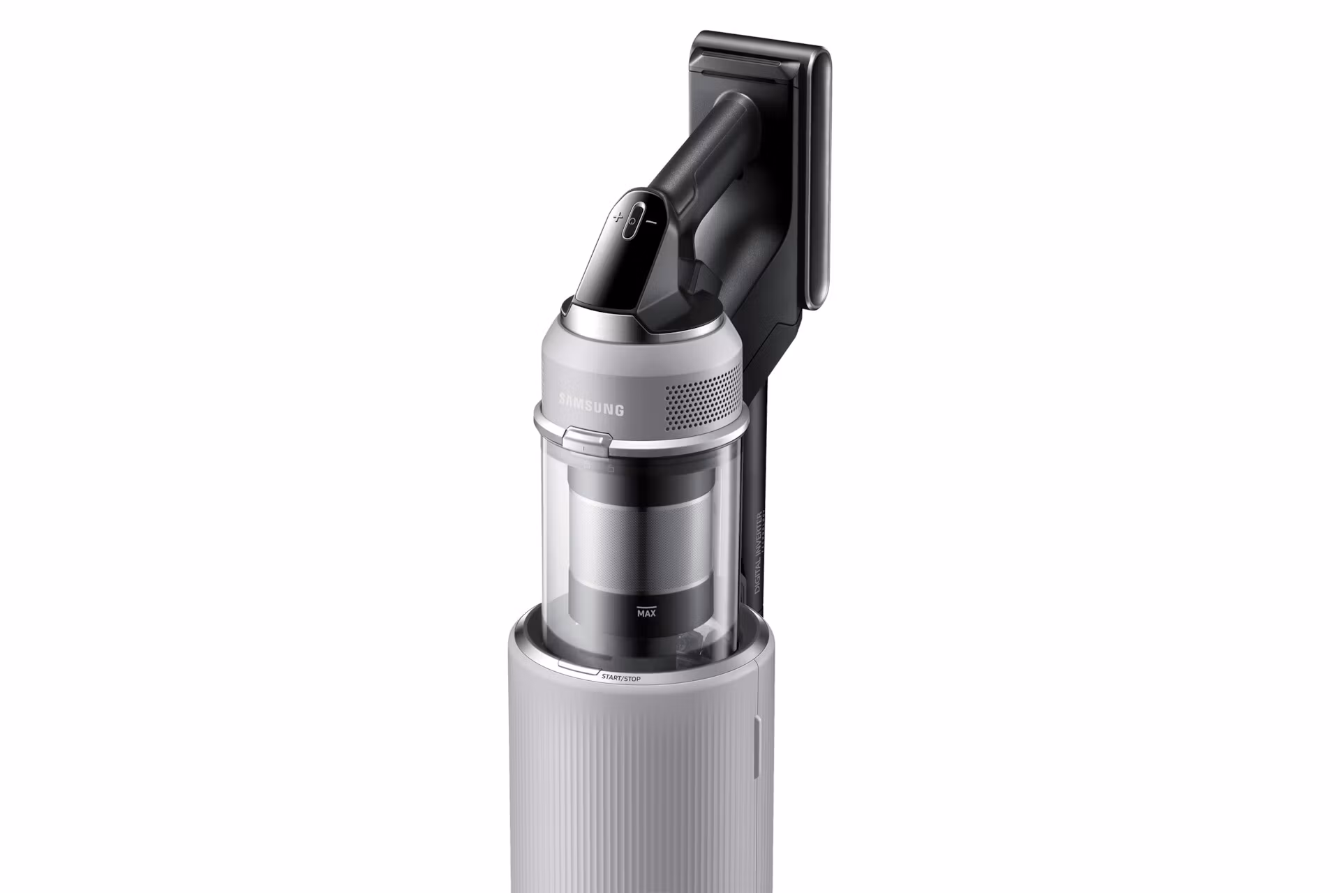 Samsung VS80F28ELP 2-i-1 stavdammsugare batteri torr HEPA, Micro påslös 0,5 L 770 W grå 2,2 Ah