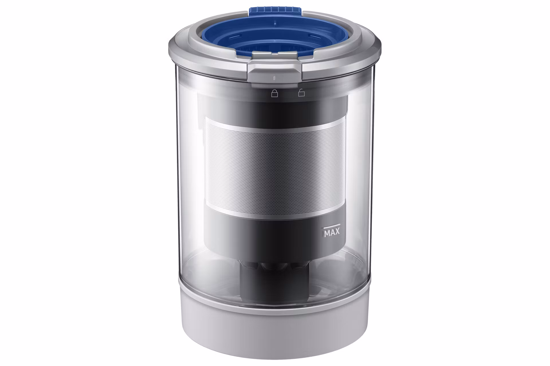Samsung VS80F28ELP 2-i-1 stavdammsugare batteri torr HEPA, Micro påslös 0,5 L 770 W grå 2,2 Ah