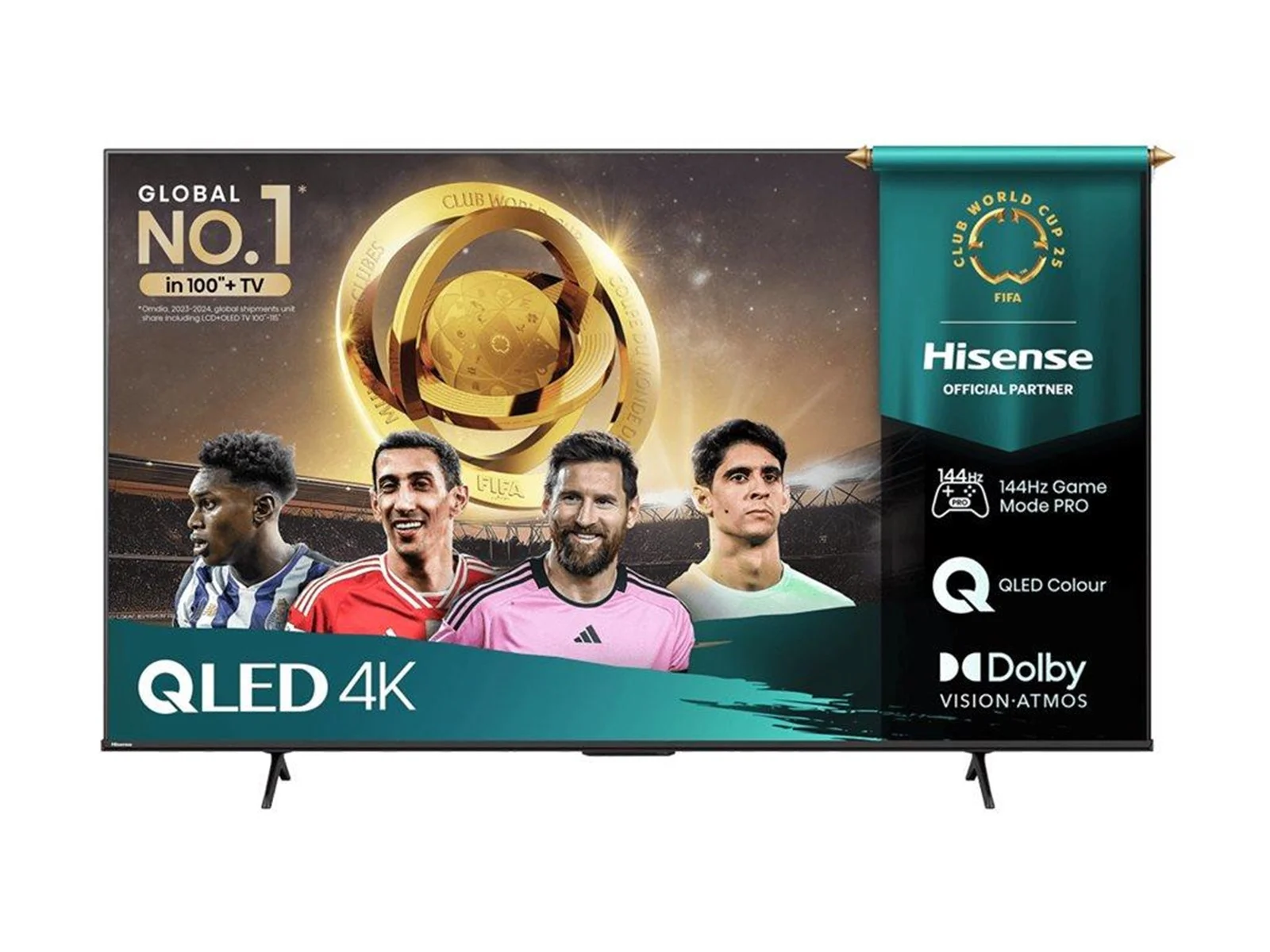 Hisense 55E77Q PRO 55" 4K UHD (2160p) QLED Smart TV
